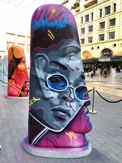URBAN ECHOS - a Urban Art Artowrk by Anton Smit